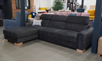 Sedačka Fanny Lux, čierna