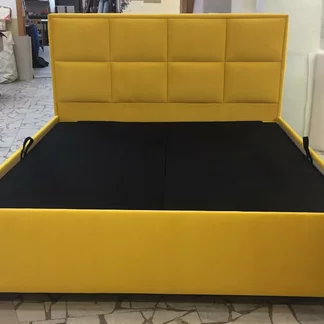 Žltá manželská posteľ Žltá manželská posteľ